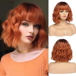 yielding Wig color short curly hair shoulder length wigs available in various styles with full wig cover