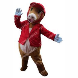 Horse Mascot Costumes Halloween Cartoon Character Outfit Suit Xmas Outdoor Party Outfit Unisex Promotional Advertising Clothings