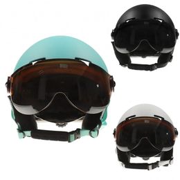 Ski Helmets Skiing Helmet Goggles Skiing Helmet Snow Sports Ski Helmet Cycling Skating Snowboard Snowmobile Skateboard Helmet 231113