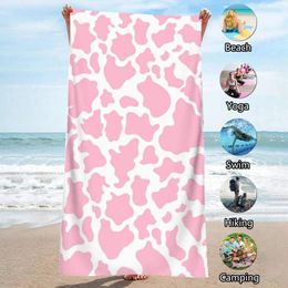 Towel Beach Super Absorbent Lightweight Towels Blanket Printing Small Microfiber