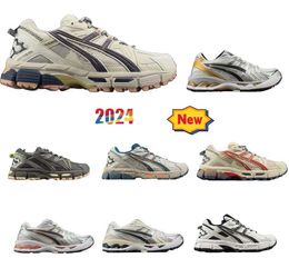 Men Women Running Shoes Low Top Retro Designer gel kahana14 Athletic Trainers Obsidian Kith Cream Scarab Grey Cream Pure Silver Outdoor Trail Sports Sneakers