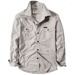 Men's Dress Shirts Men's Shirt Plus Size Clothing Long Sleeve Casual Cotton Spring Cardigan 2023 Fashion Top