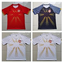 North Edonia Soccer Jerseys 2023 2024 ALIOSKI PANDEV JAHOVIC 2021 2022 National Team Red Home and Away White Third Football Shirts