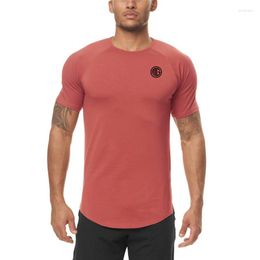 Men's T Shirts Men's Summer Classic Half-sleeved Slim Fit Top Casual Cool Breathable Short Sleeves Sports Running Fitness T-shirt