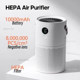 Air Purifiers Household HEPA Air Purifier Wireless Portable Air Cleaner Adsorption Of Pm2.5 Dust Formaldehyde For Pollen Allergy Sufferers 231113