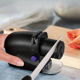 Sharpeners - 10W-Electric Knife Sharpener Multi Functional Motorized Blade Home Knives Sharpening - Grinder Knives Whetstone Chef Knife Electric Tool Sharpen