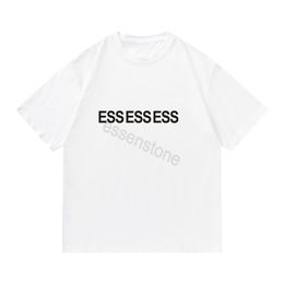 ESS fears Summer essen Fashion T shirts Crew Neck Casual of god shirts Men Women Tops Leisure Style Short Sleeve Letter Shirts