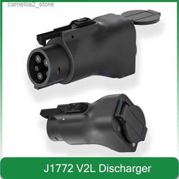 Electric Vehicle Accessories J1772 Type 1 V2L Adapter American Socket electric car vehicle discharger evse EV Charger for car accessories connector Q231113