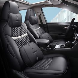 High-Grade Car Special Seat Covers For Toyota Rav4 Premium Artificial Leather Protective Seat Cushion Interior Auto Accessories