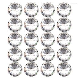 Chandelier Crystal 20X 40MM Feng Shui Faceted Decorating Pendant Ball(Clear)