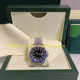 12 Style Mens With Box Papers Automatic Watch Men's 40mm Black Dial 126710blnr Batgirl Jubilee126710 Blue Ceramic Bezel 116710BLNR Mechanical Sport Watches