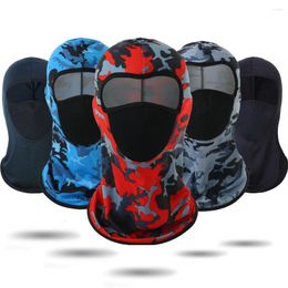 Scarves Lycra Cycling Hood Milk Silk Sports Outdoor Mask Wind Protection Sun Dust Scarf ZY016