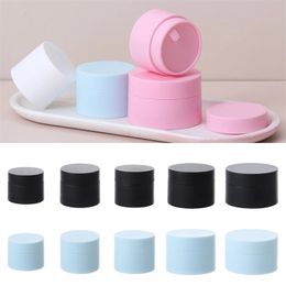 5g/15g/20g/30g/50g Empty Container Makeup Jar Cream Jar Refillable Bottle Travel Bottle Colourful Cosmetic Plastic Box