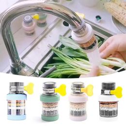 Kitchen Faucets Universal Water Saving Anti-Splash Tap 6-layer Filtration Filter Nozzle Faucet