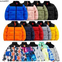 Down Parkas Designer Winter Coats Jacket Embroidery Down Man Downs Lover Cotton Clothes Fashion Warm Stand Collar Hoodednorth Raceds 63uq