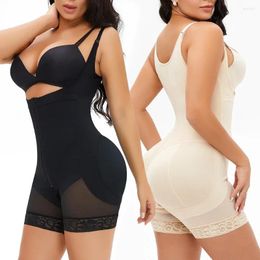 Women's Shapers Shapewear For Women Tummy Belly Control Full Body Shaper Waist Trainer Fajas Colombianas Compression Bodysuit Slim Underbust