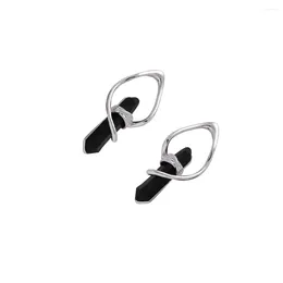 Stud Earrings 1 Pair Women Earring Stylish Irregular Electroplated Solid Colour Dating Party Banquet Ear Jewellery Birthday Gift