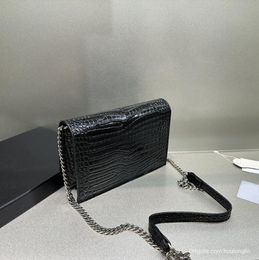 Genuine leather designer woman bag with tassel alligator purse handbag tote wallet clutch fashion luxury famous wholesale discount