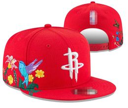 Houston''Rockets''Ball Caps 2023-24 unisex fashion cotton baseball cap snapback hat men women sun hat embroidery spring summer cap wholesale a3