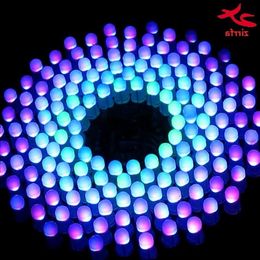 Freeshipping Colorful RGB LED Music Spectrum Flashing suite Fantastic9X18 Aurora DIY Kit STC MCU Control Gift Hldfs