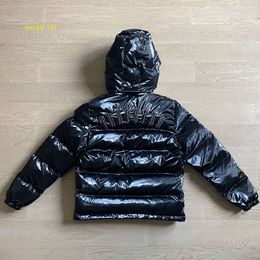 Trapstar Wholesale Luxury Winter Quilted Designer Padded Down Bubble Puffer Jacket embroidery Coats for Men Custom