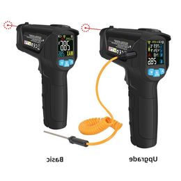 Temperature Instruments Digital Infrared Thermometer Laser Metre Non-contact Pyrometer Imager Hygrometer IR termometro Colour LCD Light Nlnv