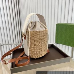 Strohtaschen, modische Handtaschen, Einkaufstaschen für Damen, Urlaub, Wind, Leinen, große Strandtaschen, luxuriöse Designer-Reise-Umhängetaschen