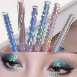 Eye Shadow Shiny Green Eyeliner Eyeshadow Waterproof Diamond Blue Pink Colour Glitter Sequins Makeup Beauty Cosmetics 231113