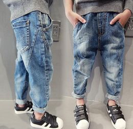 Jeans Children's Clothing Boys Pants Fashion Boys Jeans Spring Autumn Kids Casual jeans 5 7 9 11 13 14 Years Boys Denim Trousers 230413