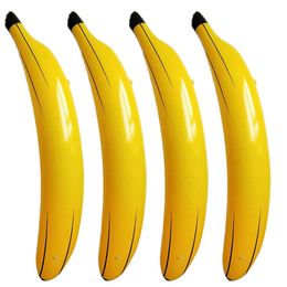 Party supplies 68cm/26.7inch 180cm/70.8inch Creative Inflatable Big Banana Blow Up Pool Water Toy Kids Children Fruit Toys Party Decoration