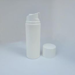 Storage Bottles 10pcs/lot 30ml 50ml 80ml 100ml 120ml 150ml 1/2/3/4/5OZ White PP Airless Vacuum Pump Lotion Bottle Used For Cosmetic Containe