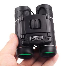 Telescope Binoculars BIG SALE 100x22 HD Powerful Binocular High Power Camping Equipment Portable Travel Pocket Night Vision 231113