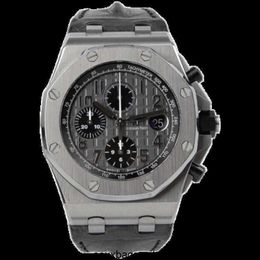 Audemar Pigue Luxury Watches Royal Oak Chronograph Watch Audemar Pigue Royal Oak Offshore Elephant 26470ST00A104CR01 HBQR