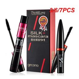 Mascara 3/6/7PCS Waterproof Eyelash Lengthening Hold Makeup For A Long Time Mascara Cream Lasting Eyelash Makeup 231113