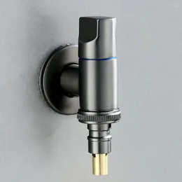 Bathroom Sink Faucets Washing Machine Faucet G4/6 Brass Water Stop Quick Opening Angle Valve For Kitchen Accessory