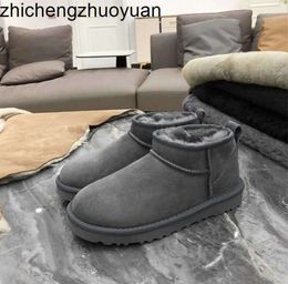 New 23ss Boot Classic Australia Women Snow Designer Tasman Winter Boots Fashion brand Ladies Platform Mini uggss Sheepskin Ankle Booties545fthf top