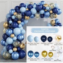 Party Decoration Metal Blue Balloon Garland Arch Set