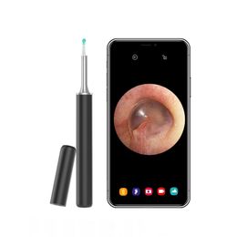 Wireless Visual Ear Pick HD Camera Otoscope for Ear Nose Oral Inspection LED Light Wifi Ear Endoscope Ear Care Borescope