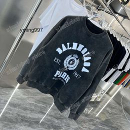 balencigaly Sweatshirts DESTROYED women designer Hoodies 1979 Ear Wheat black S-2XL Men balencaigaly