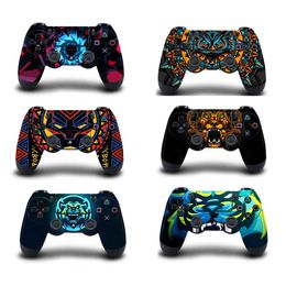 Console Decorations Custom Design Protective Cover Sticker For PS4 Controller Skin For Playstation 4 Pro Slim Decal PS4 Skin Sticker Accessories Z0413