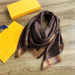 Women's shawl Dazzle Colourful bright gold thread wool yarn-dyed font scarf shawl 140/140cm