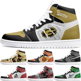 new Customized Shoes 1s DIY shoes Basketball Shoes men 1 women1 Anime Character Customized Personalized Trend winter Versatile Outdoor sneaker