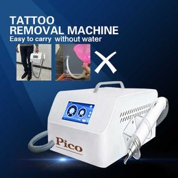 Non-invasive Nd Yag Pico Laser Painless Tattoo Remove Eyebrow Eyeline Washing 1064/755/532nm Black Doll Carbon Peeling Skin Brightening Rejuvenation Device