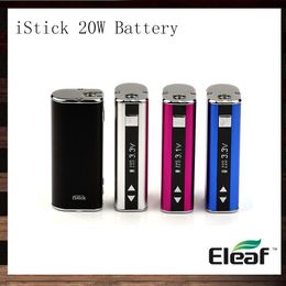 Eleaf iStick 20W Mod Built-in 2200mah Battery VV VW Electronic Cigarette Vape Device With OLED Screen 100% Authentic