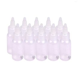 Storage Bottles 10x Paint Dropper Replacement Jars Scale Line Portable With Mixing Bead