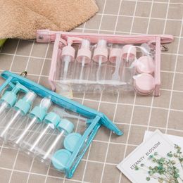 Storage Bottles 7/10PCS Travel Separate Sample Spray Bottling Set Portable Skincare Hydrating Cosmetics Empty Small Watering Refillable