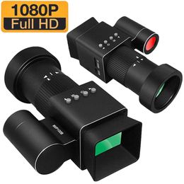 Telescope Binoculars Digital 1080P Video Camera Infrared Night Vision Device 350m Po Taking Recording for Outdoor Fishing Boating 231113