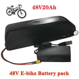 48V20Ah ebike battery sea dragon battery with USB built-in 30A BMS 350W-1000W electric bike US EU duty free 18650 battery