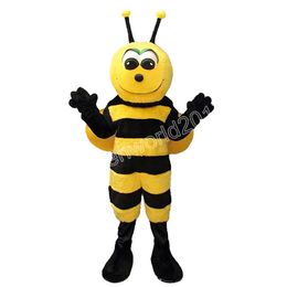 Halloween BABY BEE Mascot Costume Cartoon Character Outfits Suit Adults Size Outfit Birthday Christmas Carnival Fancy Dress For Men Women