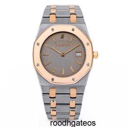 Luxury Audemar Pigue Watches Chronograph Audemar Pigue Royal Oak Midsize | REF 56175TR | Grey Dial | Tantalum & 18k Ro HBO7
